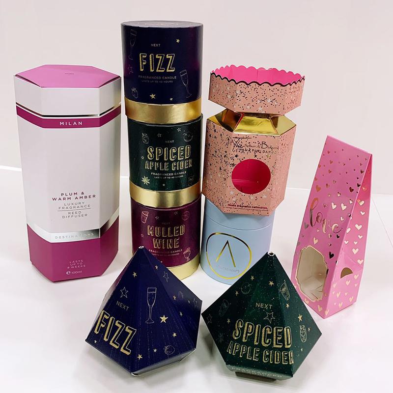 江阴化妆品包装盒、异形包装盒、异形礼盒、异形纸盒定制印刷